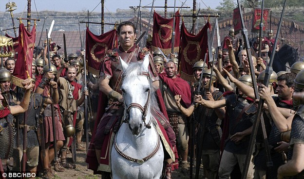 Ciaran Hinds as Julius Caesar from Rome HBO